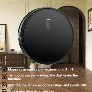 PUREROBO S1-D-Robot Vacuum Cleaner With APP & Remote Control 3 In 1 Wet Dry Mopping & Sweeping & Vacuum Dust Automatic Dust Collection Function thumbnail-4