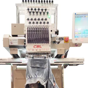 CBL Single Head Latest Automatic Computer Cap Computerized Embroidery Machine thumbnail-2
