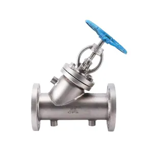 Manufacturer Direct Sales of Y-shaped Flange Insulated Globe Valve thumbnail-1