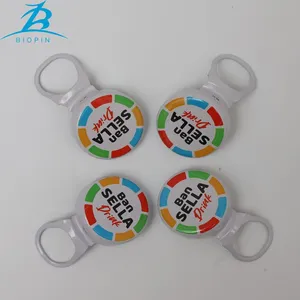 Low Lid Glass Bottles Aluminum Pull Ring Caps Aluminium Ring Pull Cap 26mm for Beer Milk Juice Bottle thumbnail-3