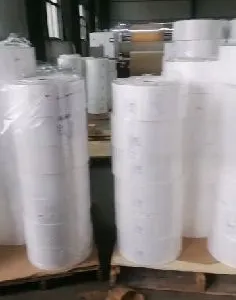 Vellum(matt) Adhesive Paper for Label Die Cut and Printing Good, Need Wax Ribbon When Use Barcode Printer thumbnail-5