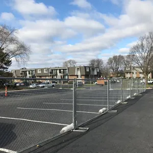 Australian Outdoor Construction Site Fencing, Detachable, Temporary, Mobile, Durable Type, 2.1m x 2.4m thumbnail-1