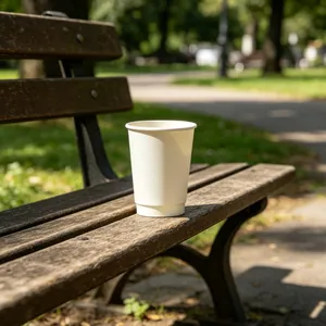 Disposable Double Wall Paper Cup Coffee Drining Heat Insulation Cup thumbnail-3