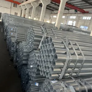 Construction Structural Fabrication High Toughness Galvanized Steel Pipe thumbnail-2