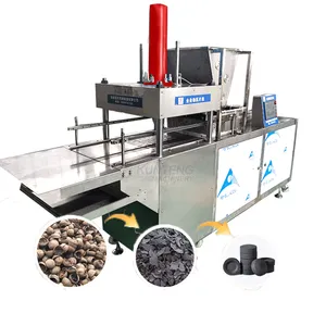 Fully Automatic Coconut Shisha Charcoal Making Machine Line Hydraulic Briquettes Charcoal Press Machine for BBQ Hookah Wood EPC thumbnail-1