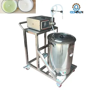 MO-Qdmdch Portable Candle Wax BZ004 Filling Machine With Mobile Wheels Heating Function Quantitative Wax Pouring Machine for Small Business thumbnail-3