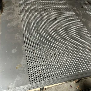 Galvanized Round Hole Perforated Plate, Decorative Perforated Board, Stainless Steel Filter Perforated Screen, Metal Perforated Sheet thumbnail-3