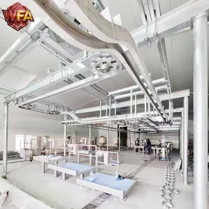 Large Capacity Cattle Abattoir Equipment With Conveying Splitting Processing System thumbnail-3