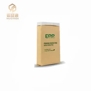 Multi-layer Kraft Paper Bag With PE Liner 3-Ply Block Bottom Valve Sack for Professional Industrial Packaging thumbnail-1
