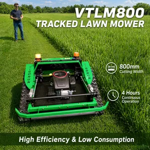 Vigorun Tech Remote Control Slope Lawn Mower Automatic Grass Cutter Cordless Mower for Hillside and Rough Terrain thumbnail-2