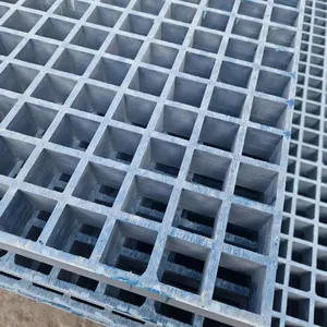 Gas Station FRP Grating Fuel Oil Chemical Resistant Anti Slip Forecourt Drainage Cover thumbnail-1