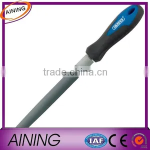 Safety Hand Tools China be cu Half Round File With Double Color Pvc Handle thumbnail-1