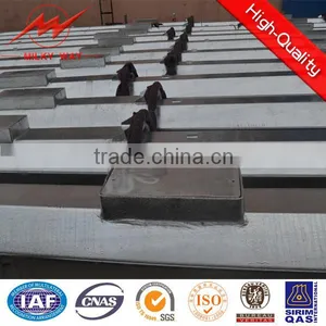 Conical HDG 16m Electricity Pole for Power Transmission thumbnail-3