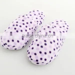 Dot Pattern Cute Teenagers Girls Bedroom Slippers Autumn and Winter to Keep Warm Slippers thumbnail-5