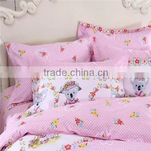 High Quality 60-120gsm 100 Polyester Printed Bedding Fabric thumbnail-1
