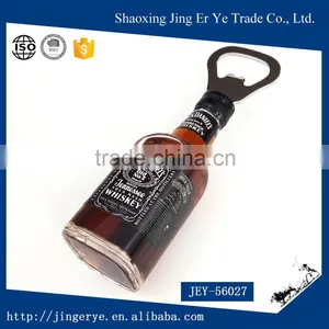 Creative Design Beer Bottle Shaped Bottle Opener With Magnet thumbnail-5