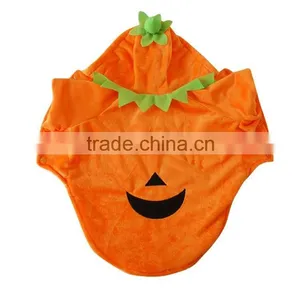Halloween Festival Pumpkin Dog Apparels With Shorn Velvet Material and Extra Heavy Soft Wool Fit for Autumn and Winter thumbnail-1