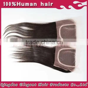 AAAAAA Grade Natural Color Wholesale Virgin Indian Human Hair Lace Frontal thumbnail-1