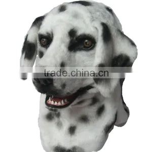 Soft Latex Animal Head Mask Mask Adult Full Head Latex Animal Masks And Latex Animal Head Mask For Party, Real Fur Party Mask thumbnail-2