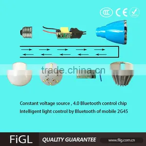 2015 New Product Bluetooth Control E27 7w Led Bulb Smart Lighting/internet thumbnail-3