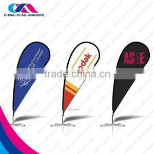 Custom Trade Show Display Teardrop Stand Sign Quality Choice thumbnail-3