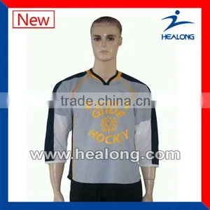 Custom Ice Hockey Jersey Silk Printing thumbnail-1
