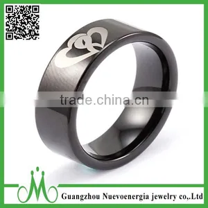 High Quality Fashion Finger Rings for Men Custom Logo 2016 Cool Tungsten Carbide Ring for Sale thumbnail-6
