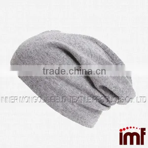 Oversized Wholesale Cashmere Baggy Beanie Hats thumbnail-2