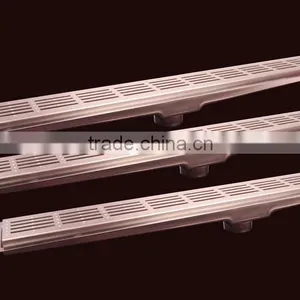 WaterMark Sloped Channel Base Stainless Steel Drain/Shower Channel Drain/Bathroom Drain Cover Quality Choice thumbnail-1