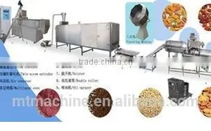 Automatic China Dry Extruded Animal Pet Food Production Machine thumbnail-1