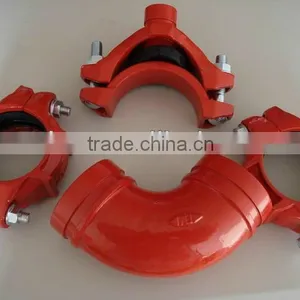 FM/UL Ductile Iron China Grooved Fitting thumbnail-1