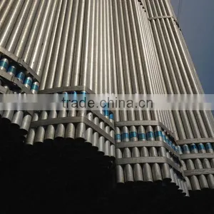 Hot Dip Galvanized Round Carbon Steel Tube thumbnail-1