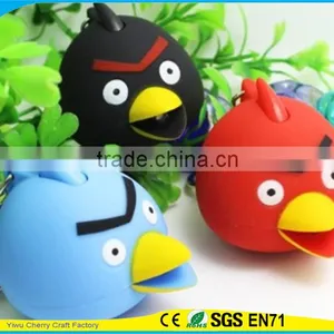 High Quality Novelty Design Animal Assorted Sound Led Keychain thumbnail-1