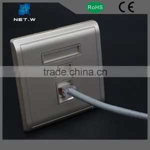Funway Network 2 Port Rj45 Rj11 Faceplate thumbnail-5