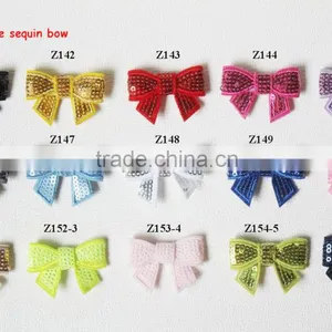 Unique 12cm Big Sequin Hair Bowknot Hair Decoration,girly Hair Bow Headband thumbnail-6