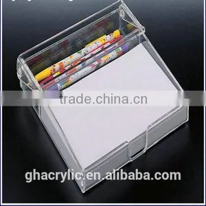 GH-RZ607 High Rigidity Durable and Elegant Acrylic Rack for Office ,acrylic Pen Box thumbnail-2