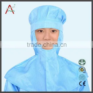 100% Polyester Antistatic Fabric Food Pharmaceutical Industry Worker Flat Cap thumbnail-1