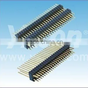 Dongguan Yxcon 1.27mm Pitch Dual Row DIP PCB Mounted Pin Header Connector thumbnail-1