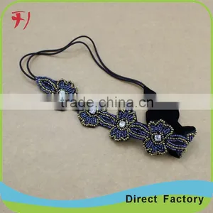 China Professional Manufacture Fabric Flower Headband thumbnail-1