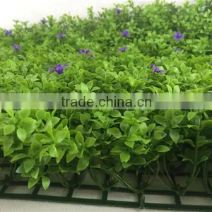 Real Touch 40*60cm Green Artificial Grass Carpet With Purple Flowers Quality Choice Supplier's Choice thumbnail-2