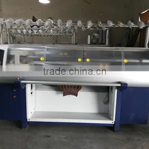 Used Single Carriage Double System Flat Knitting Machine for Sweater thumbnail-1