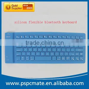 High Quality 83keys Waterproof Flexible Mini Silicon Soft Bluetooth Keyboard thumbnail-3