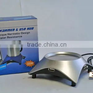 Wholesale USB Cup Warmer With 4 Port Hub thumbnail-3