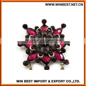 China Wholesale Bowknot Brooch, Brooches in Bulk,rhinestone Brooches thumbnail-6