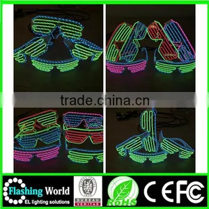 Newest Music Festival Flashing Light Glasses thumbnail-2