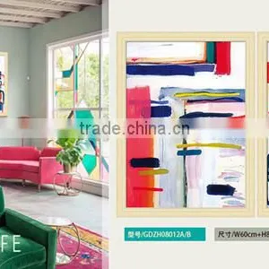 2016 Newly Design 3D Abstract Oil Painting on Canvas for Wall Art Quality Choice thumbnail-5
