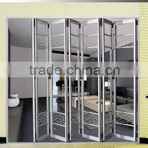 European Style Aluminum Track for Sliding Door,lowes Glass Interior Folding Doors,folding Door thumbnail-1