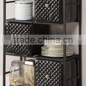 2015 New Fashional 3 Tiers Fabric Drawer Storage Rack thumbnail-1