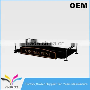 Shop Supply Metal Counter Wine Display Stand for 6 Wine Bottles thumbnail-1