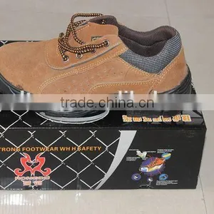 Classic Low Cut Safety Shoes, Suede Leather, High Quality, MTW-2019 thumbnail-1